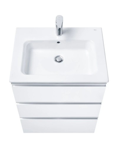 Комплект мебели белый глянец 60,5 см Roca The Gap 857552806 + 3279A8000 + ZRU9302688