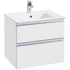 Комплект мебели белый глянец 60,5 см Roca The Gap 857550806 + 32799E000 + ZRU9302688