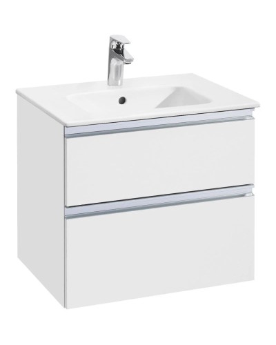 Комплект мебели белый глянец 60,5 см Roca The Gap 857550806 + 32799E000 + ZRU9302688