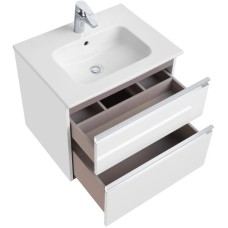 Комплект мебели белый глянец 60,5 см Roca The Gap 857550806 + 32799E000 + ZRU9302688