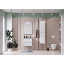 Комплект мебели белый глянец 60,5 см Roca The Gap 857550806 + 3279A8000 + ZRU9302688