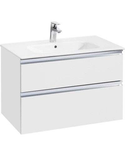 Комплект мебели белый глянец 80,5 см Roca The Gap 857551806 + 32799C000 + ZRU9302689