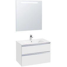 Комплект мебели белый глянец 80,5 см Roca The Gap 857551806 + 32799C000 + ZRU9302689