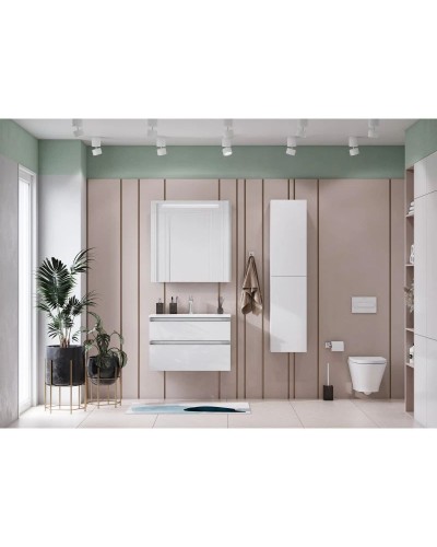 Комплект мебели белый глянец 80,5 см Roca The Gap 857551806 + 32799C000 + ZRU9302689