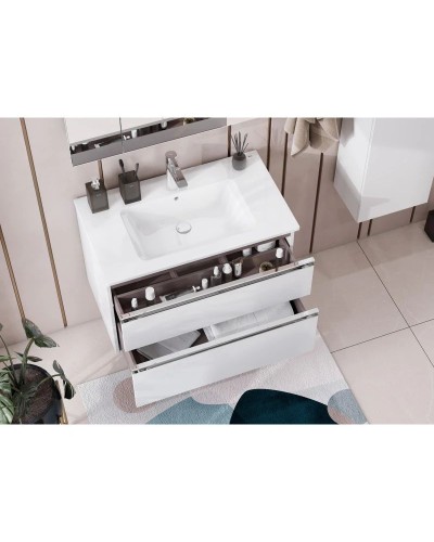 Комплект мебели белый глянец 80,5 см Roca The Gap 857551806 + 3279A4000 + ZRU9302689