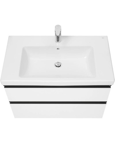 Комплект мебели белый глянец 80 см Roca Domi 857536806 + 3270M0004 + 812363000