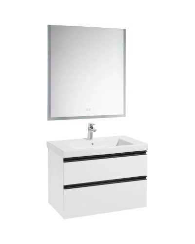 Комплект мебели белый глянец 80 см Roca Domi 857536806 + 3270M0004 + 812363000