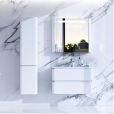 Комплект мебели белый глянец 80 см Am.Pm Sensation M30FHX0802WG + M30WPC0801WG + M30MCL0801WG