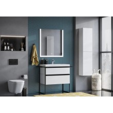 Комплект мебели белый глянец 80 см Roca Domi 857536806 + 3279A4000 + 812363000