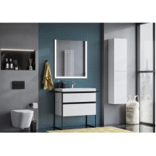 Комплект мебели белый глянец 80 см Roca Domi 857536806 + 3279A4000 + 812363000