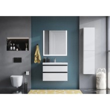 Комплект мебели белый глянец 80 см Roca Domi 857536806 + 3279A4000 + 812363000