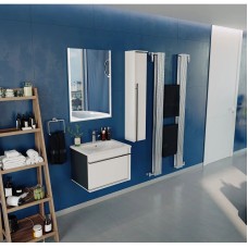 Комплект мебели белый глянец/черный 60 см Roca Aneto 857429806 + 32799E000 + 812362000