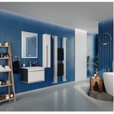 Комплект мебели белый глянец/черный 60 см Roca Aneto 857429806 + 32799E000 + 812362000