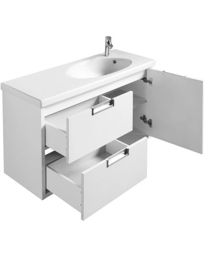 Комплект мебели белый глянец 100 см Roca Etna 857302806 + 327009000 + 857305806