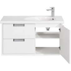 Комплект мебели белый глянец 100 см Roca Etna 857302806 + 327009000 + 857305806