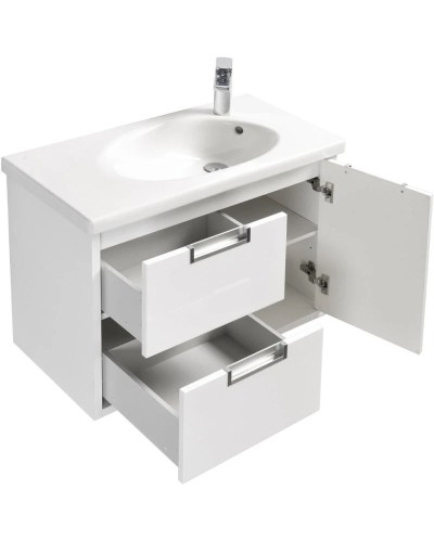 Комплект мебели белый глянец 80 см Roca Etna 857301806 + 32700A000 + 857304806