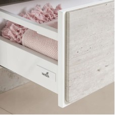 Комплект мебели бетон/белый матовый 70 см Roca Ronda ZRU9303003 + 327471000 + ZRU9303008