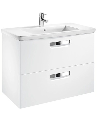 Комплект мебели белый глянец 70 см Roca The Gap ZRU9302878 + 327471000 + ZRU9302886