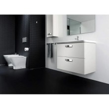 Комплект мебели белый глянец 70 см Roca The Gap ZRU9302878 + 327471000 + ZRU9302886