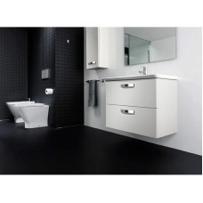 Комплект мебели белый глянец 70 см Roca The Gap ZRU9302878 + 327471000 + ZRU9302886