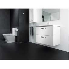 Комплект мебели белый глянец 80 см Roca The Gap ZRU9302877 + 327470000 + ZRU9302689