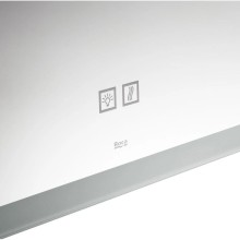 Комплект мебели белый глянец 80 см Roca The Gap ZRU9302877 + 327470000 + ZRU9302689