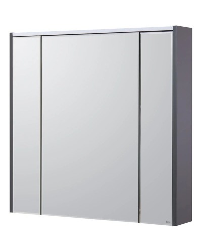 Комплект мебели белый глянец/антрацит 80 см Roca Ronda ZRU9302965 + 327470000 + ZRU9302970