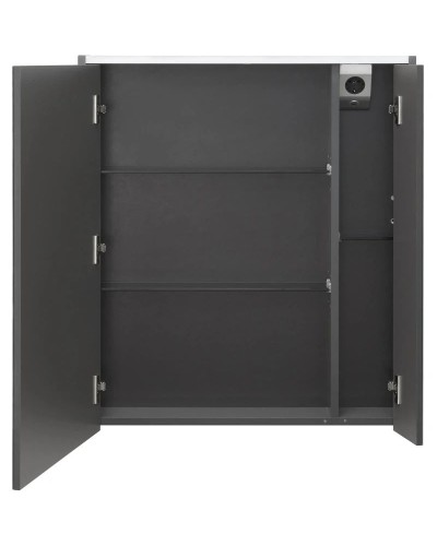 Комплект мебели белый глянец/антрацит 70 см Roca Ronda ZRU9302964 + 327471000 + ZRU9302969