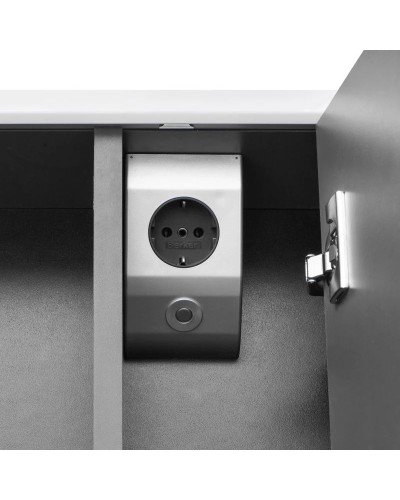 Комплект мебели белый глянец/антрацит 70 см Roca Ronda ZRU9302964 + 327471000 + ZRU9302969