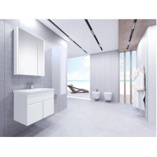 Комплект мебели белый глянец 70 см Roca Up ZRU9303011 + 327471000 + ZRU9303016