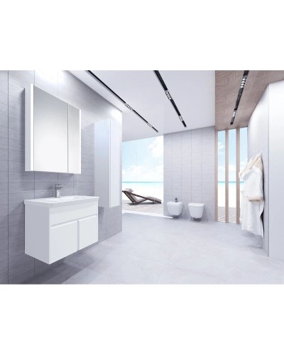 Комплект мебели белый глянец 60 см Roca Up ZRU9303010 + 327472000 + ZRU9303015