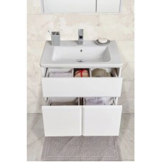 Комплект мебели белый глянец 60 см Roca Up ZRU9303010 + 327472000 + ZRU9303015