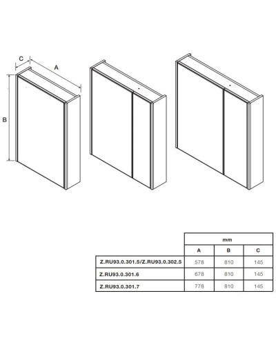 Комплект мебели белый глянец 60 см Roca Up ZRU9303010 + 327472000 + ZRU9303015