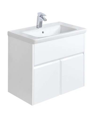 Комплект мебели белый глянец 60 см Roca Up ZRU9303010 + 327472000 + ZRU9303015