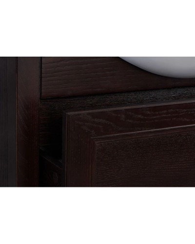 Комплект мебели дуб тёмный шоколад 85 см Roca America L Evolution ZRU9302959 + 327206000 + ZRU9302950