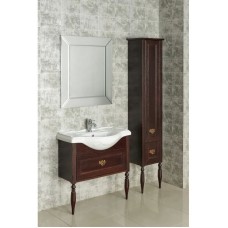 Комплект мебели дуб тёмный шоколад 85 см Roca America L Evolution ZRU9302959 + 327206000 + ZRU9302950