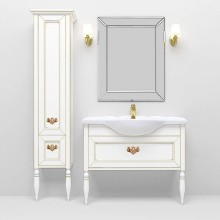 Комплект мебели дуб молочный 105 см Roca America Evolution L ZRU9302945 + 327205000 + ZRU9302950