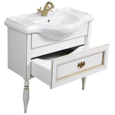 Комплект мебели дуб молочный 105 см Roca America Evolution L ZRU9302945 + 327205000 + ZRU9302950