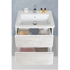 Комплект мебели бетон/белый матовый 60 см Roca Ronda ZRU9303002 + 327472000 + ZRU9303007