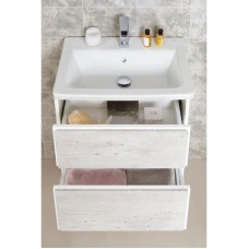 Комплект мебели бетон/белый матовый 60 см Roca Ronda ZRU9303002 + 327472000 + ZRU9303007