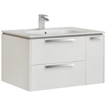 Комплект мебели белый глянец 80 см Roca Lago 857296806 + 32799C000 + ZRU9000033