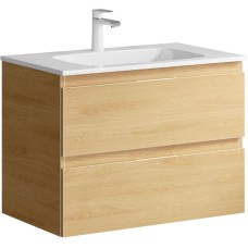 Комплект мебели дуб золотой 75,5 см Aqwella 5 Stars Accent ACC0175DZ + Mal.75.04.D + RM0208BLK