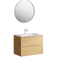 Комплект мебели дуб золотой 75,5 см Aqwella 5 Stars Accent ACC0175DZ + Mal.75.04.D + RM0208W