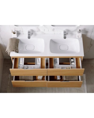 Комплект мебели дуб золотой 121,8 см Aqwella 5 Stars Accent ACC0112DZ + Mal.12.04.D + RM0205W + RM0205W