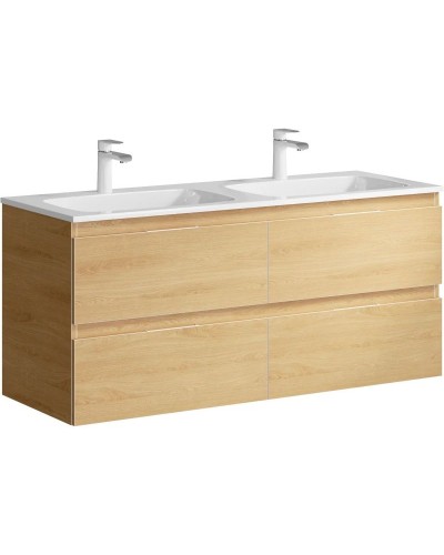 Комплект мебели дуб золотой 121,8 см Aqwella 5 Stars Accent ACC0112DZ + Mal.12.04.D + RM0205W + RM0205W