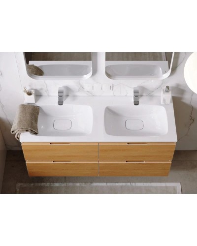 Комплект мебели дуб золотой 121,8 см Aqwella 5 Stars Accent ACC0112DZ + Mal.12.04.D + RM0205W + RM0205W