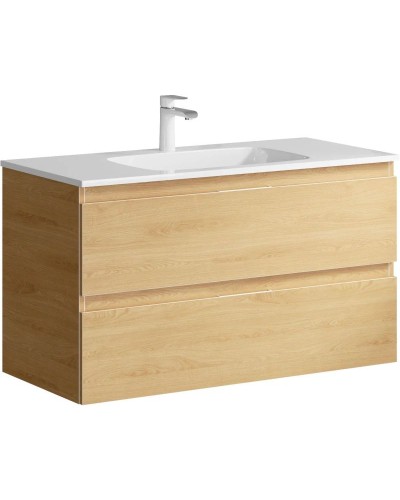 Комплект мебели дуб золотой 97,2 см Aqwella 5 Stars Accent ACC0110DZ + Mal.10.04.D + SM0210