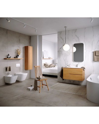 Комплект мебели дуб золотой 91,8 см Aqwella 5 Stars Accent ACC0109RDZ + Mal.09.04.D-R + RM0205W