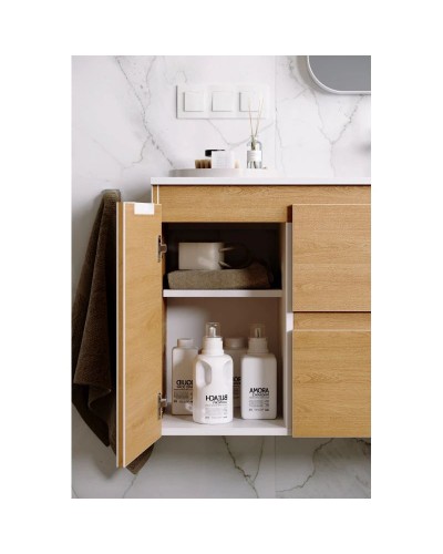 Комплект мебели дуб золотой 91,8 см Aqwella 5 Stars Accent ACC0109RDZ + Mal.09.04.D-R + RM0205W