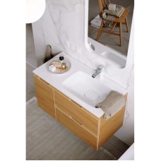 Комплект мебели дуб золотой 91,8 см Aqwella 5 Stars Accent ACC0109RDZ + Mal.09.04.D-R + RM0205W